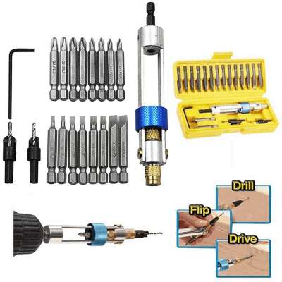 Oval Torque Electrical  20Pc Screwdriver Bits With 8 Phillips Bits