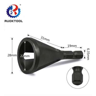 Black Coating  Diy Tool Easy High Quality  External Chamfer Tri Shank Remove Burr Tool