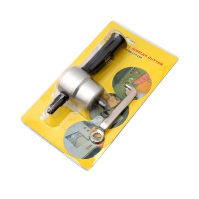 Double Head Metal Sheet Nibbler Cutter Accessory Nibbler Saw Cutter For Electric Drill