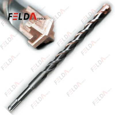 SDS Plus Shank Ground Flute Carbide Tip Sand Blasted SDS Drill Bit