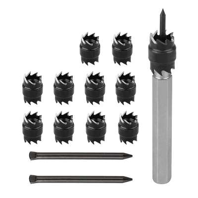 13pcs HSS M2 3/8'' Spot Weld Cutter Double Ended